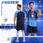 Bộ Bóng Đá Sao Việt Faster - Xanh Bích