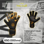 Găng thủ môn GKVN - 4 Mùa - Đen